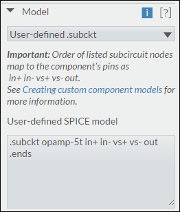 opamp subckt