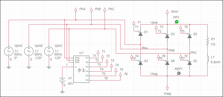 six phase schematic