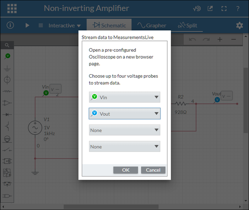 how to find measurement probe on ni multisim 14.1